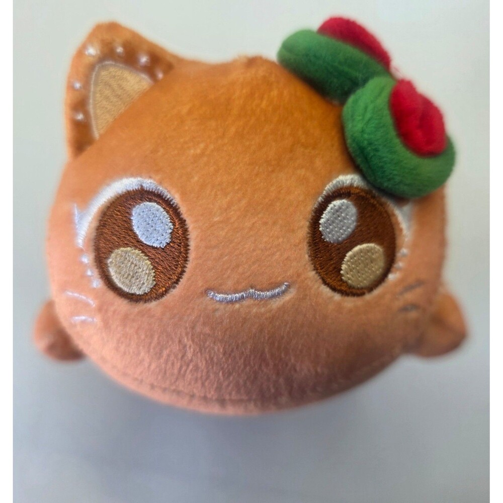 Aphmau Meemeow 6” ORIGINAL Gingerbread Cat plush, Holiday Christmas